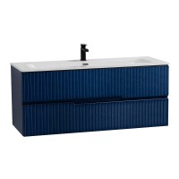 Мебель для ванной комнаты Cezares Duet 120 sapfiro, раковина Cezares CZR-8073-120