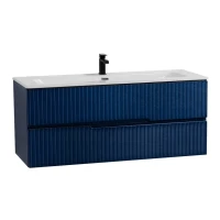 Мебель для ванной комнаты Cezares Duet 120 sapfiro, раковина Cezares CZR-8073-120