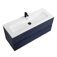 Мебель для ванной комнаты Cezares Duet 120 sapfiro, раковина Cezares CZR-8073-120