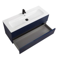 Мебель для ванной комнаты Cezares Duet 120 sapfiro, раковина Cezares CZR-8073-120