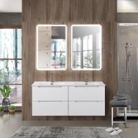 Мебель для ванной комнаты BelBagno Etna 120 bianco lucido