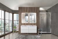 Мебель для ванной комнаты BelBagno Etna 120 bianco lucido