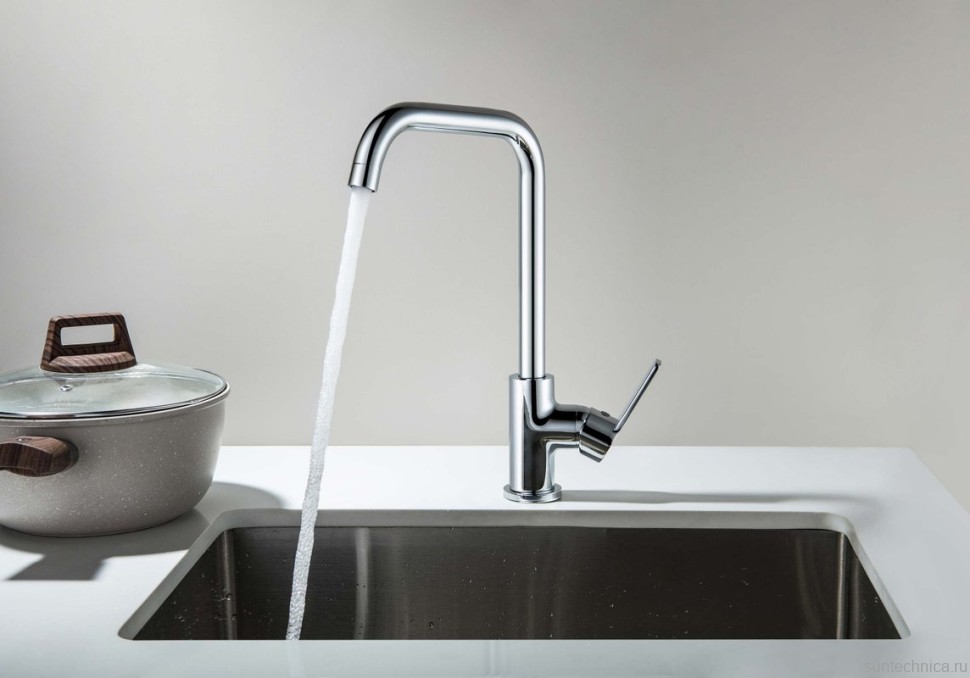 Смеситель для кухни AQUATEK Лугано AQ1781CR хром
