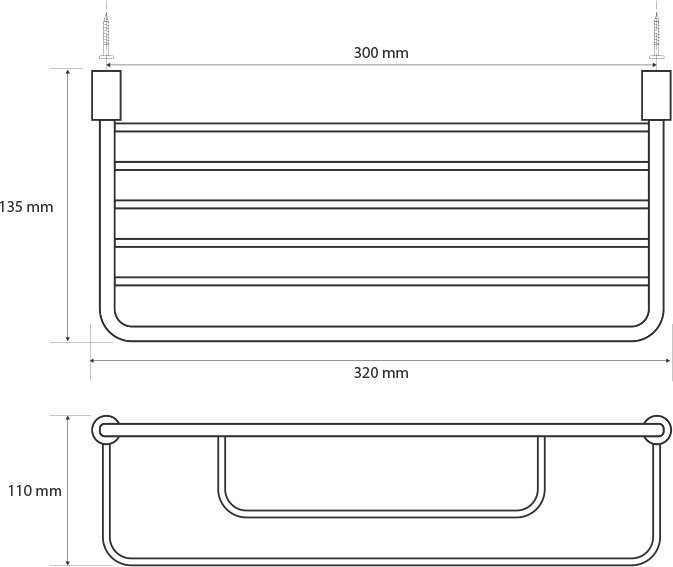 Полка Bemeta Cytro 146208142 для душа