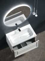 Мебель для ванной комнаты Sancos Very 80 bianco