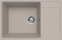 Мойка кухонная Ulgran Quartz Prima 760 лен + дозатор UQ 01 лен