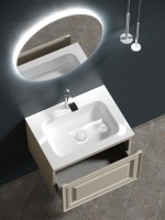 Тумба под раковину Sancos Very 60 beige soft