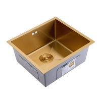 Кухонная мойка Splenka S700.5045.03, золотой сатин Кухонная мойка Splenka S700.5045.03, золотой сатин