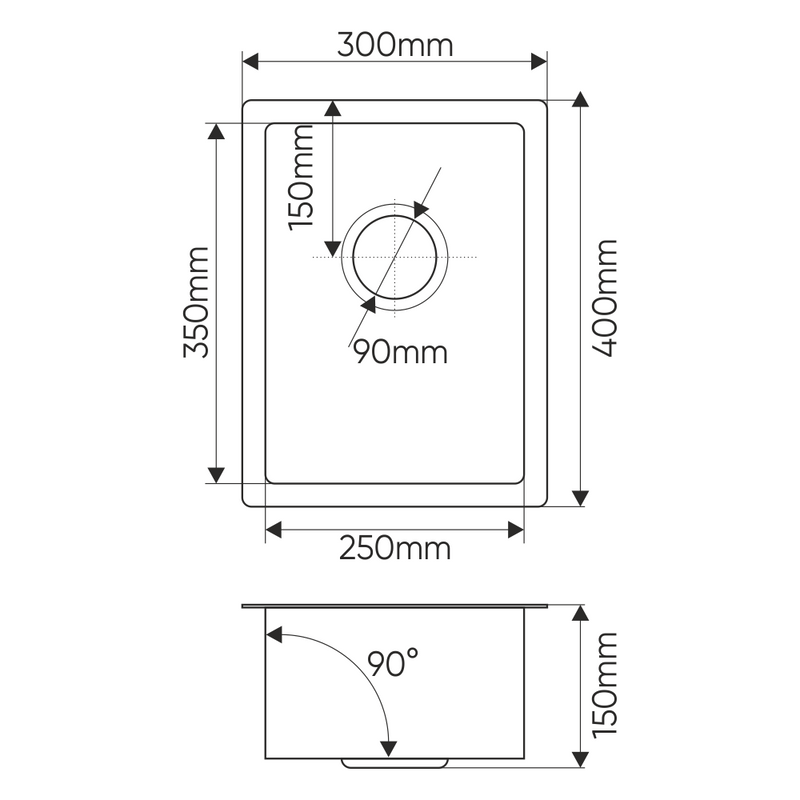 Мойка кухонная Melana ProfLine R3040H сатин