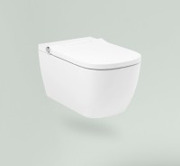 Умный унитаз подвесной Lavinia Boho Smart V-Clean 3359101R безободковый, с микролифтом