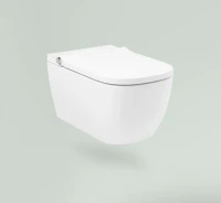 Умный унитаз подвесной Lavinia Boho Smart V-Clean 3359101R безободковый, с микролифтом