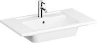 Тумба с раковиной VitrA Root Flat 80 белый глянец