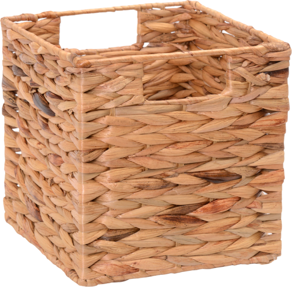 Корзина для белья Wasserkraft Glan WB-661-S светло-коричневая, малая