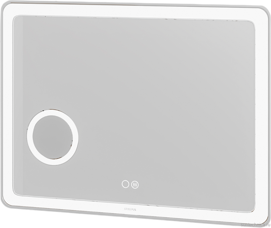 Зеркало Grossman Leo 90 с подсветкой, с антизапотевателем