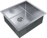 Комплект Мойка Paulmark Gerberg PM254844-BS брашированная нержавеющая сталь + Смеситель Essen Es213211-CR хром + Измельчитель Bort Titan Max Power FullControl