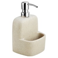 Дозатор для кухонной мойки Wasserkraft K-8499 с емкостью для губки Дозатор для кухонной мойки Wasserkraft K-8499 с емкостью для губки