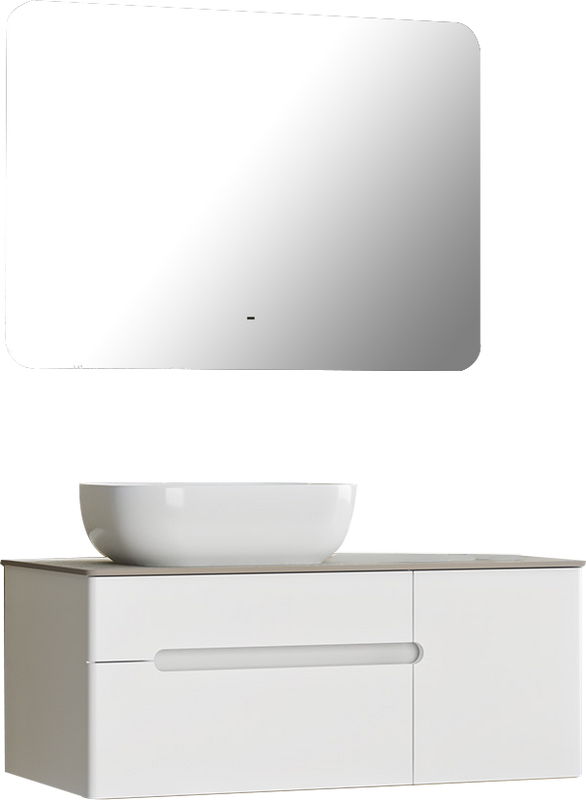 Мебель для ванной комнаты Misty Роял 100 белая