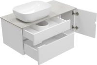 Мебель для ванной комнаты Misty Роял 100 белая