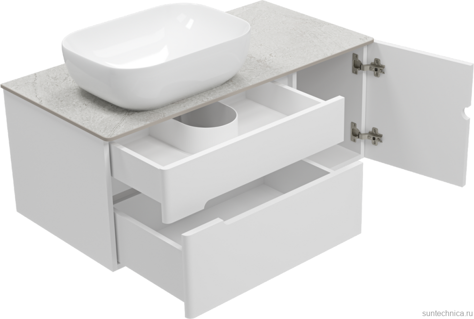 Мебель для ванной комнаты Misty Роял 100 белая