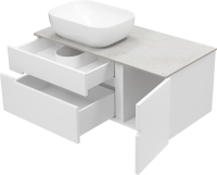 Мебель для ванной комнаты Misty Роял 100 белая