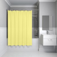 Штора для ванной IDDIS Promo P06PE18i11 200х180, желтая