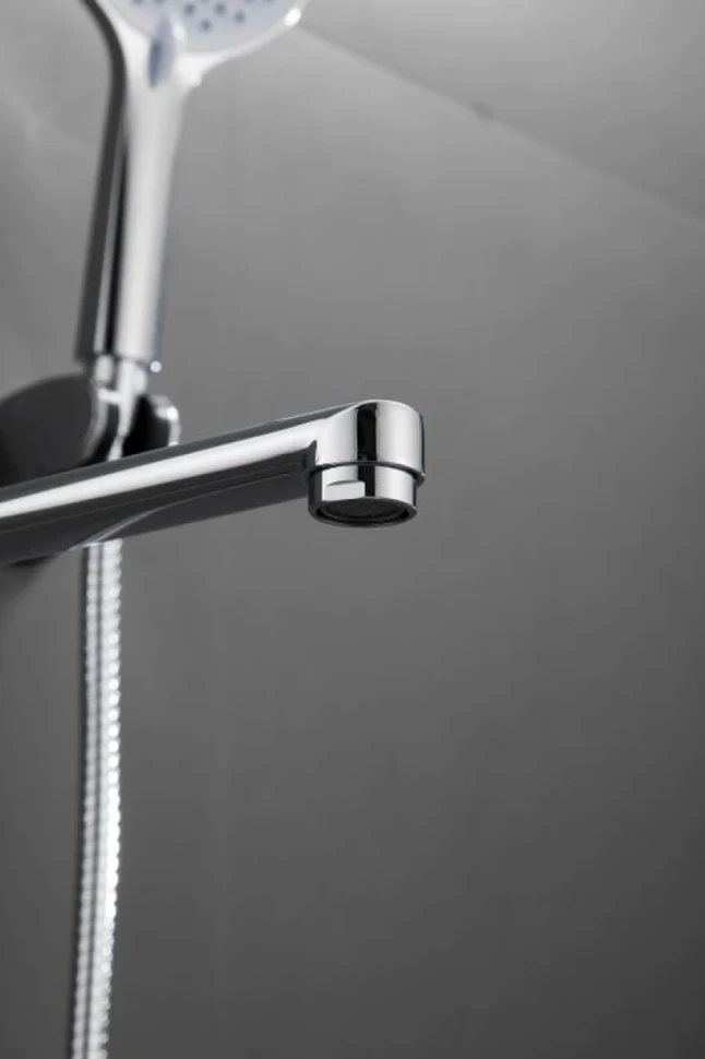 Смеситель с длинным изливом для ванны BELZ B22678 хром