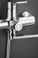 Смеситель с длинным изливом для ванны BELZ B22678 хром