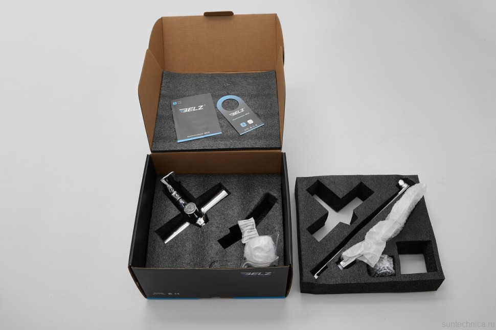 Смеситель с длинным изливом для ванны BELZ B22678 хром