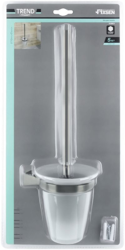 Ершик Fixsen Trend Graphite черный графит