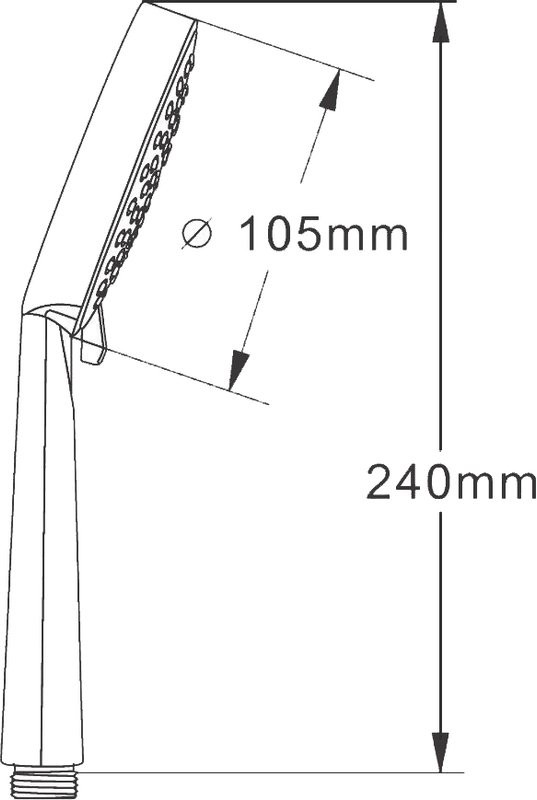 Душевая лейка Orange S07HS
