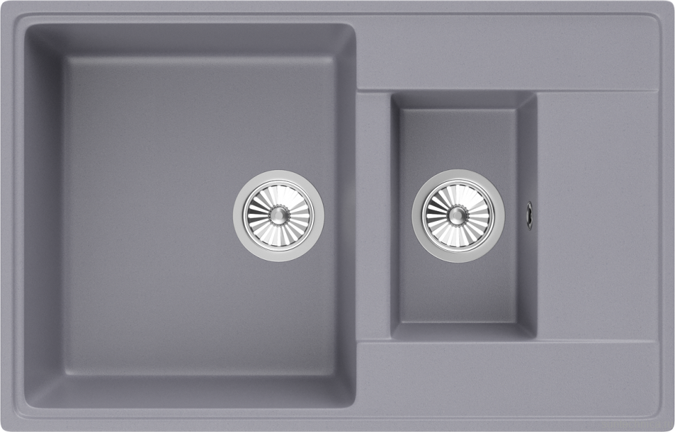 Мойка кухонная Domaci Солерно DP 780 1,5 K-05 бетон