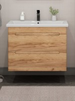 Тумба под раковину без столешницы SanStar Diva 70 подвесная, Gold Kraft Тумба под раковину без столешницы SanStar Diva 70 подвесная, Gold Kraft