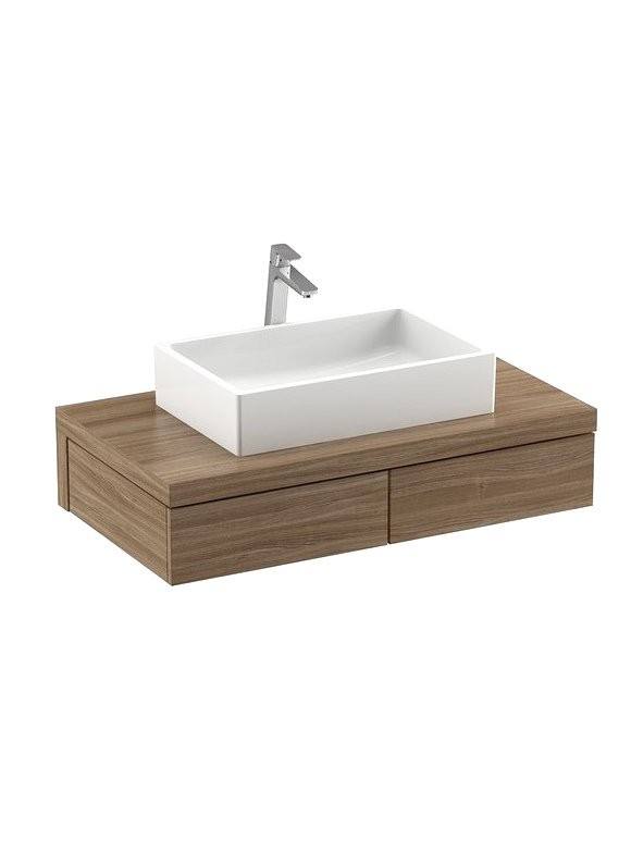 Тумба с раковиной Ravak Formy SD 100 орех