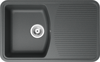Мойка кухонная Domaci Парма 76-47-225 антрацит Мойка кухонная Domaci Парма 76-47-225 антрацит