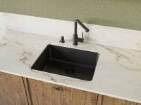 Дозатор для кухонной мойки Omoikiri OM-03-BL черный