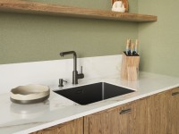 Дозатор для кухонной мойки Omoikiri OM-03-BL черный