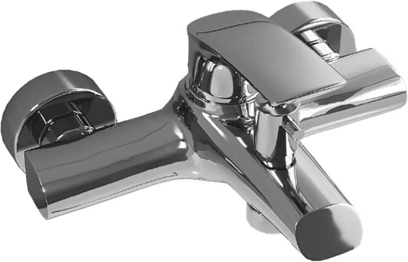 Смеситель для ванны с душем Paini Atomix D1CR111ZKM