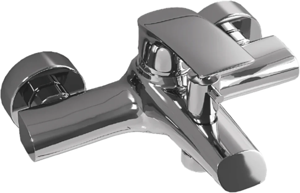 Смеситель для ванны с душем Paini Atomix D1CR111ZKM