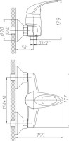 Смеситель для душа Haiba HB2003