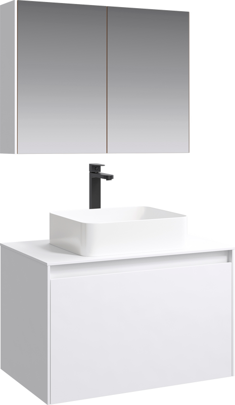 Мебель для ванной комнаты Aqwella 5 stars Mobi 80 белая