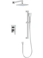 Душевой комплект Rush Thira TR3635-41 С ВНУТРЕННЕЙ ЧАСТЬЮ, хром