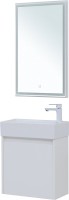 Мебель для ванной комнаты Aquanet Nova Lite 50 белый глянец