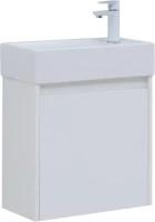 Мебель для ванной комнаты Aquanet Nova Lite 50 белый глянец