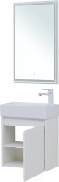 Мебель для ванной комнаты Aquanet Nova Lite 50 белый глянец