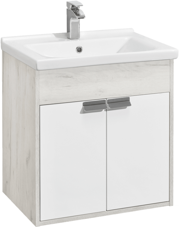 Тумба под раковину AQUATON Флай 60 дуб крафт