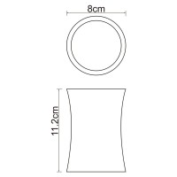 Набор Стакан Wasserkraft Salm K-7628 + Мыльница K-7629 Набор Стакан Wasserkraft Salm K-7628 + Мыльница K-7629