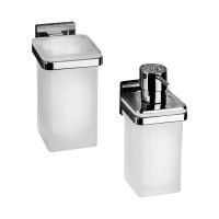 Набор Стакан Colombo Design BasicQ B3702.CR-VAN + Дозатор B9337.CR-VAN Набор Стакан Colombo Design BasicQ B3702.CR-VAN + Дозатор B9337.CR-VAN