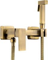 Гигиенический душ Haiba HB5513-4 со смесителем, бронза