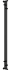 Полотенцесушитель водяной Сунержа Хорда 180x19.5, черный матовый