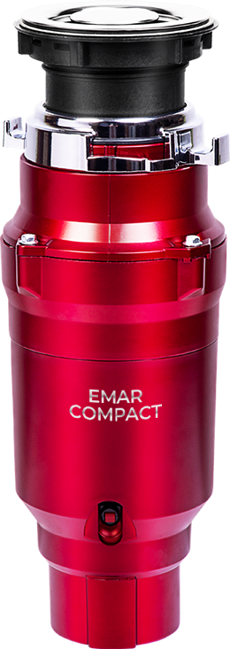 Комплект Мойка D&K DKS604506 графит + Измельчитель Emar